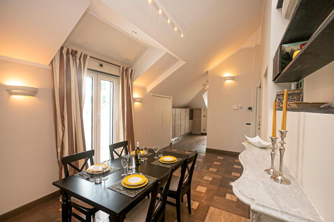 Ferienwohnung Real Italian Estate - Penthouse Genua Exterior foto